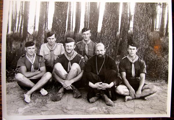 Camp de l'ACER à Cavalaire en 1935