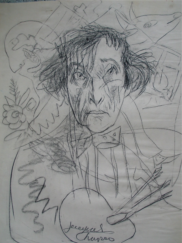 Portrait inédit de Marc Chagall par Jacques Chapiro